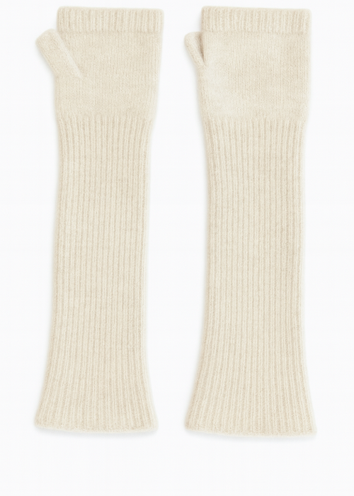 【CadenaCashmere】カシミヤ天竺編みアームウォーマー