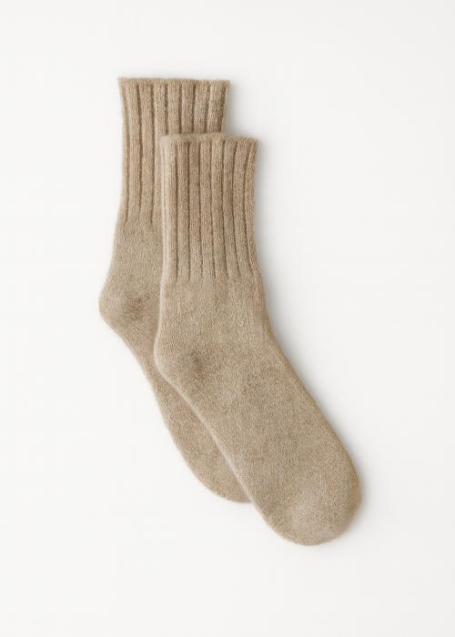 【CadenaCashmere】カシミヤソックス（カシミヤルームソックス）