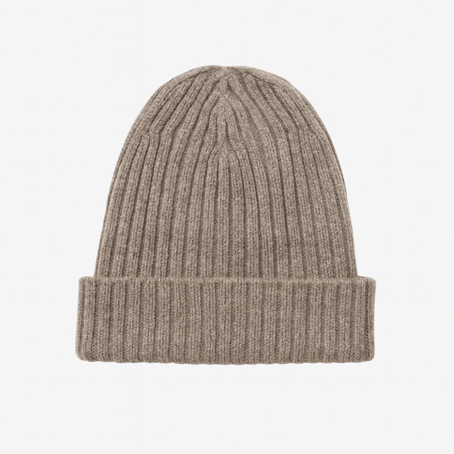 【CadenaCashmere】カシミヤダブルニット帽（ニットキャップ・ビーニー）