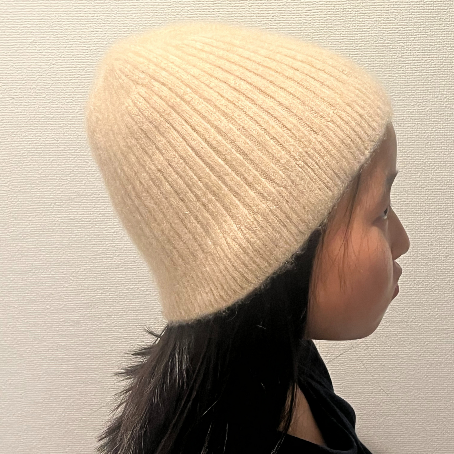 【CadenaCashmere】カシミヤキッズニット帽