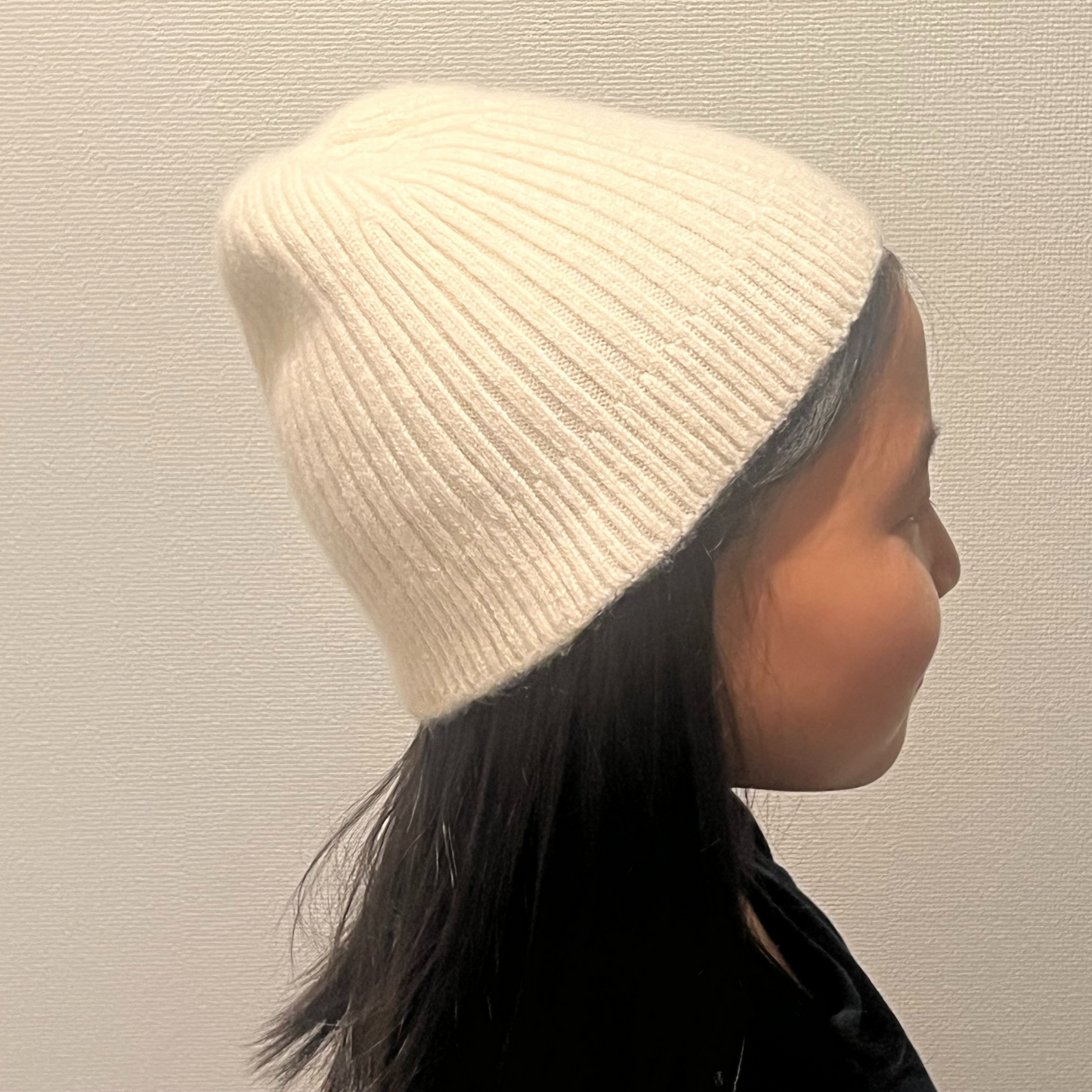 【CadenaCashmere】カシミヤキッズニット帽