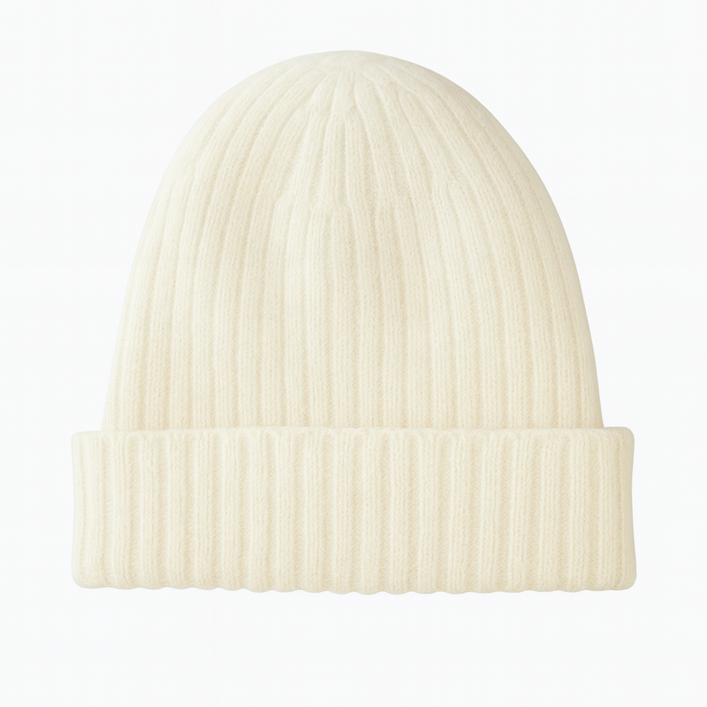 【CadenaCashmere】カシミヤダブルニット帽（ニットキャップ・ビーニー）