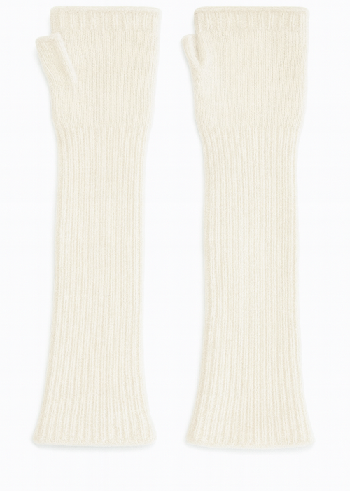 【CadenaCashmere】カシミヤ天竺編みアームウォーマー